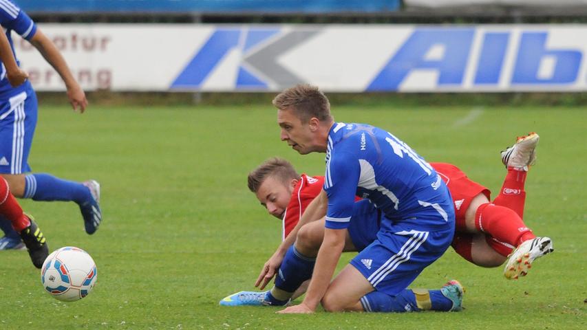 Fußball-Bezirksliga 1: Kornburger gewannen Premierenspiel gegen Hüttenbach