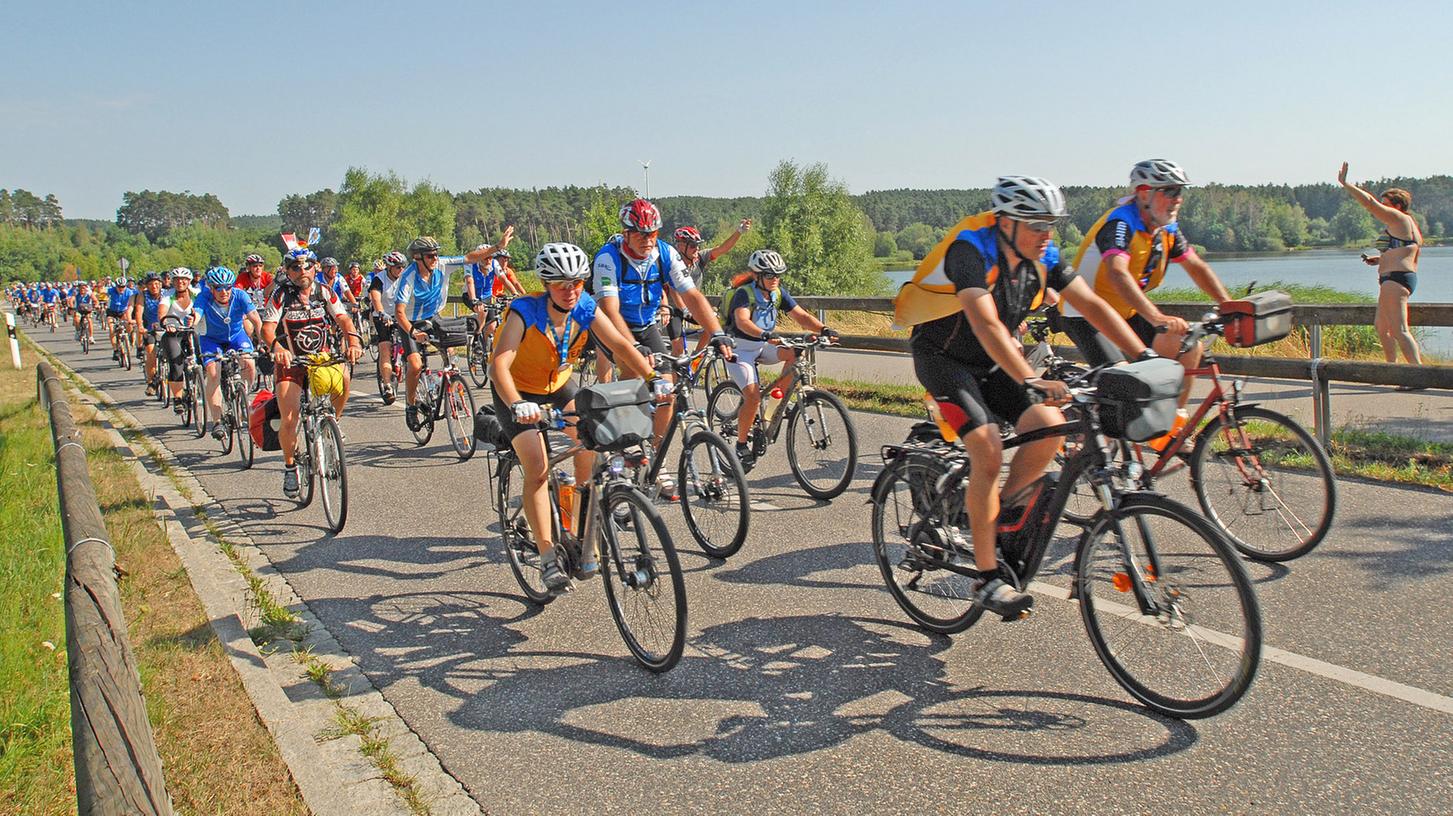 Bis zu 1.100 Radfahrer sollen an der BR-Radltour durch Franken und die Oberpfalz in diesem Jahr teilnehmen.