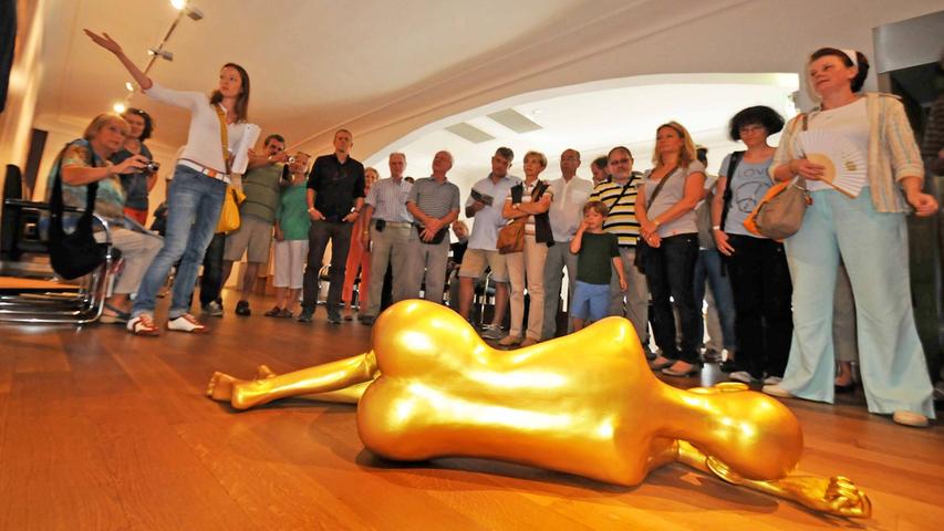 „Ortung VIII“ — Moderne Kunst im Zeichen des Goldes