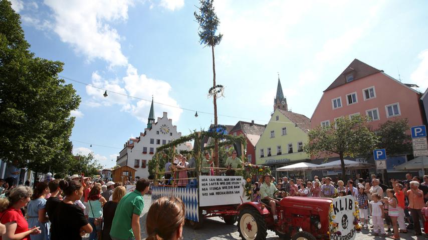 Volksfestumzug 2013