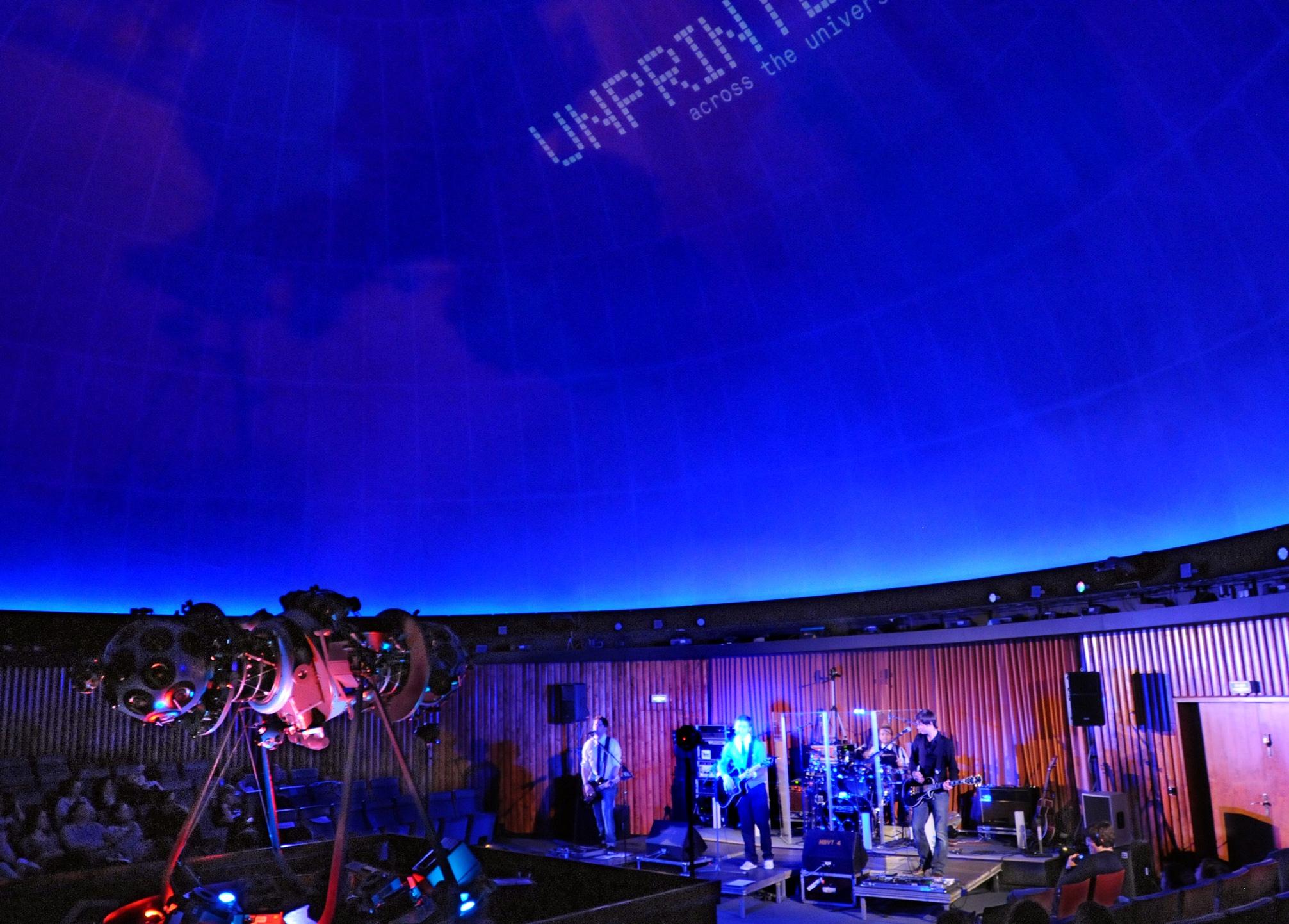 ...oder mancher Konzerte. Hier im Bild der Auftritt der Band "Unprinted".