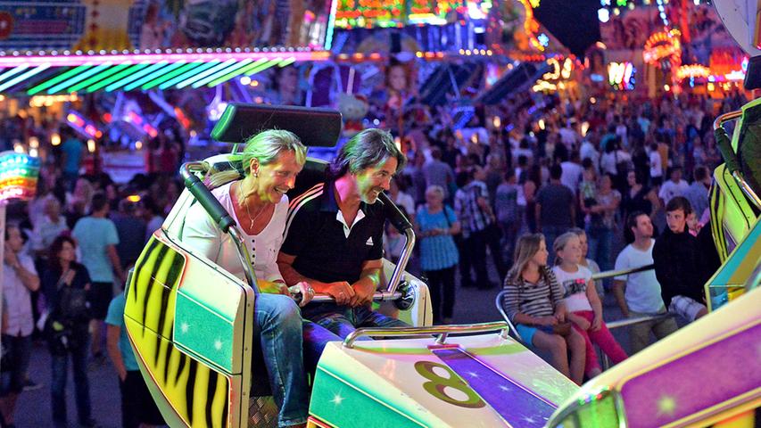 Das Jura-Volksfest am Samstag: Zwischen Festzelt und Fahrgeschäften