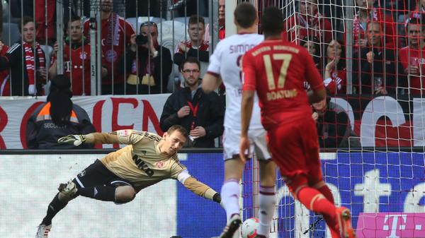 Im April 2013 holte sich der Club in der Allianz-Arena zum wiederholten Male eine Abreibung ab. Schon nach fünf Minuten geriet der FCN beim 0:4 in Rückstand und das gegen eine B-Elf des späteren Triple-Gewinners. Alles andere als zweitklassig...