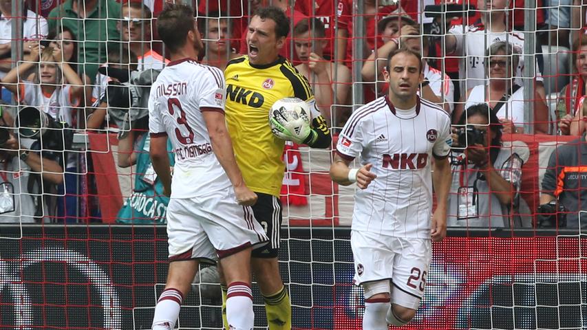 Bayern eine Nummer zu groß: FCN verliert in München