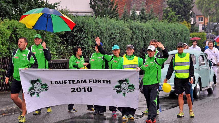 ... das Laufteam Fürth 2010 und...