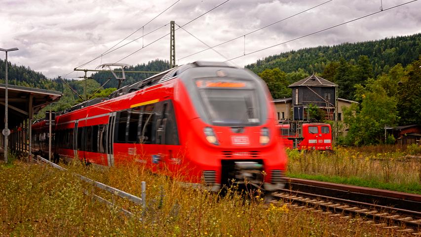 Mit dem Franken-Thüringen-Express durch ehemaliges Grenzgebiet