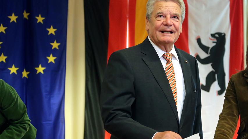 Wen der parteilose Bundespräsident Joachim Gauck gewählt hat, ist nicht ganz klar, aber...