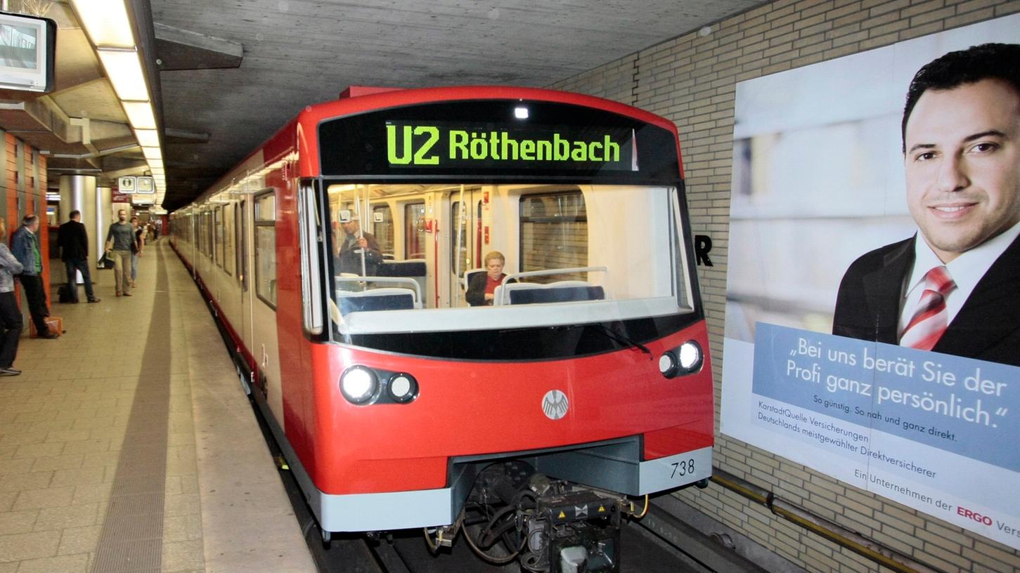Nürnberger U-Bahnen standen im Berufsverkehr still