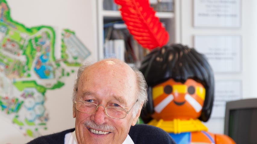 Horst Brandstätter hat sich mit der Playmobilmarke seiner Firma Geobra und seines zweiten Standbeins im Bereich des Pflanzenzubehörs 1,35 Milliarden Euro erwirtschaftet.