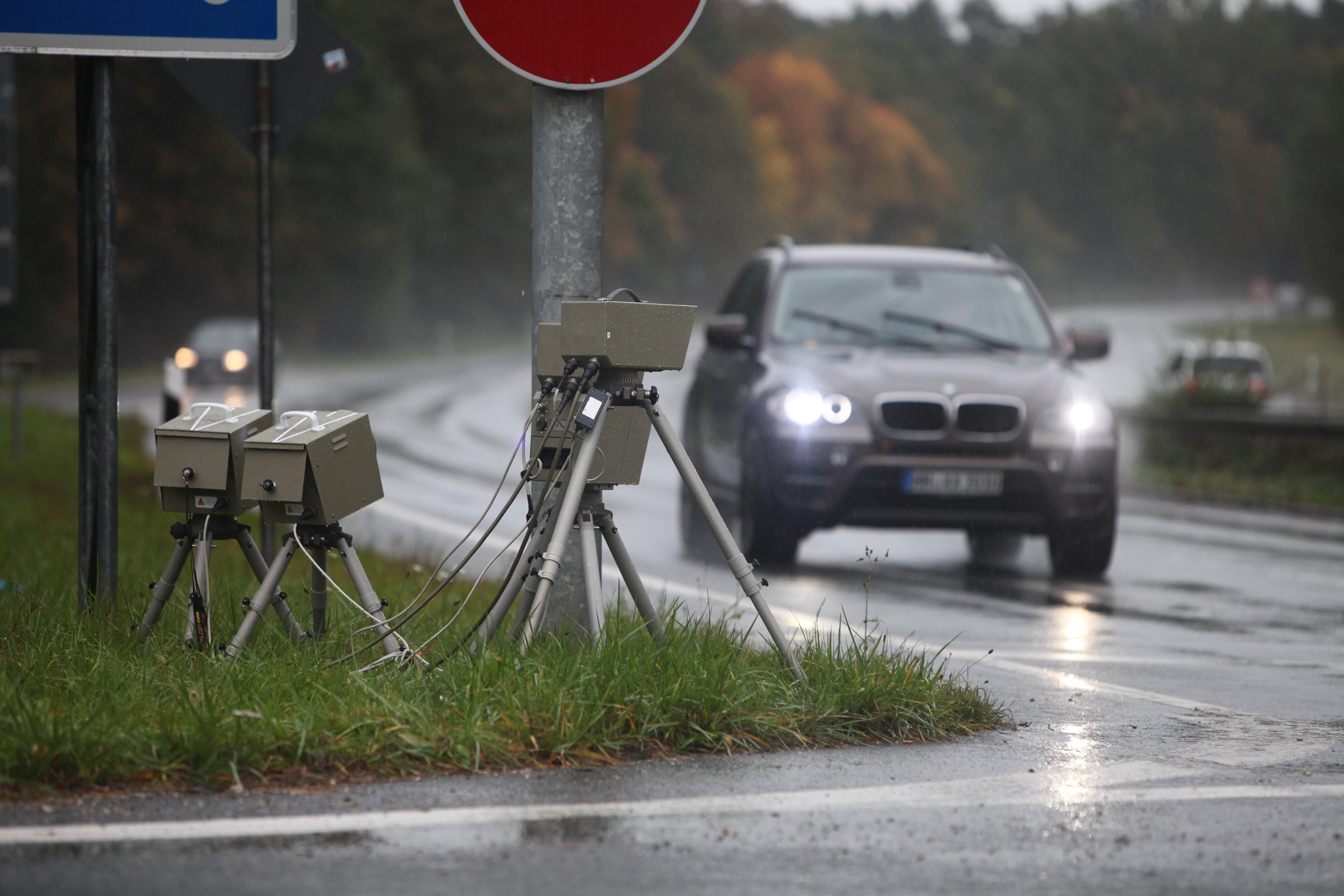 Zwei Tage hintereinander in Berg geblitzt Nordbayern