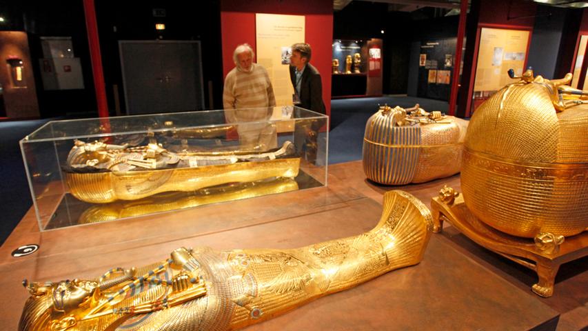"Tutanchamun – Sein Grab und die Schätze" ist eine der größten Tourneeausstellungen der Welt und hat seit ihrer Premiere in Zürich 4,5 Millionen Besucher verzeichnen können. Zu sehen war sie bereits in München, Madrid, Budapest, Manchester, Dublin, Brüssel, Köln, Paris, Amsterdam, Seoul und Berlin.