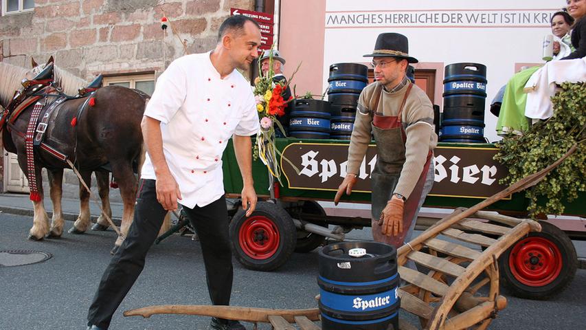 Spalter Kirchweih: Traditionsbier und Festumzug