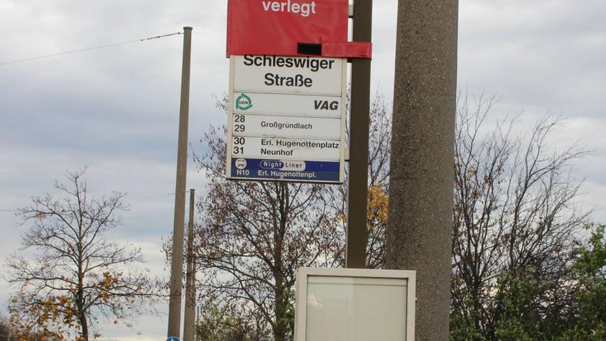 Läuft alles nach Plan, dann hält die Linie 4 2016 in der Cuxhavener, der Schleswiger und der Bamberger Straße sowie zuletzt an der Haltestelle am Wegfeld.