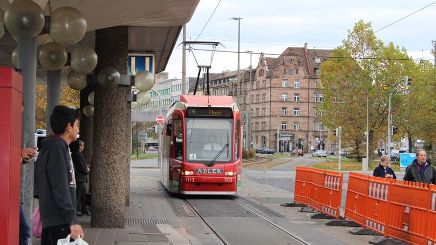Stadtbahn nach Erlangen: Bilder vom ersten Bauabschnitt