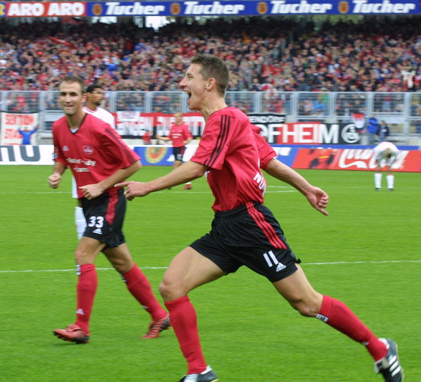 Marek Mintal - mittlerweile Co-Trainer beim FCN - ist ein ausgewiesener Freiburg-Fachmann. Im März 2005 beim letzten Erstliga-Sieg gegen die Freiburger am Dreiländereck (3:2) knipst er dem SC die Bundesliga-Lichter aus. Schon in der Hinrunde hat die Club-Legende ihre Treffsicherheit gegen die Südbadener unter Beweis gestellt. Beim 3:0 im Oktober 2004 verwertet das Phantom einen Abpraller zum 1:0.