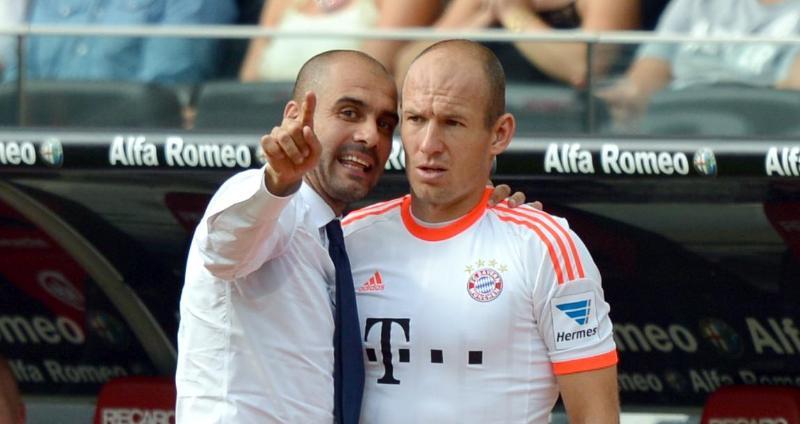 Eine Bayern-Mannschaft ohne Arjen Robben mag sich FCB-Coach Pep Guardiola nicht vorstellen.