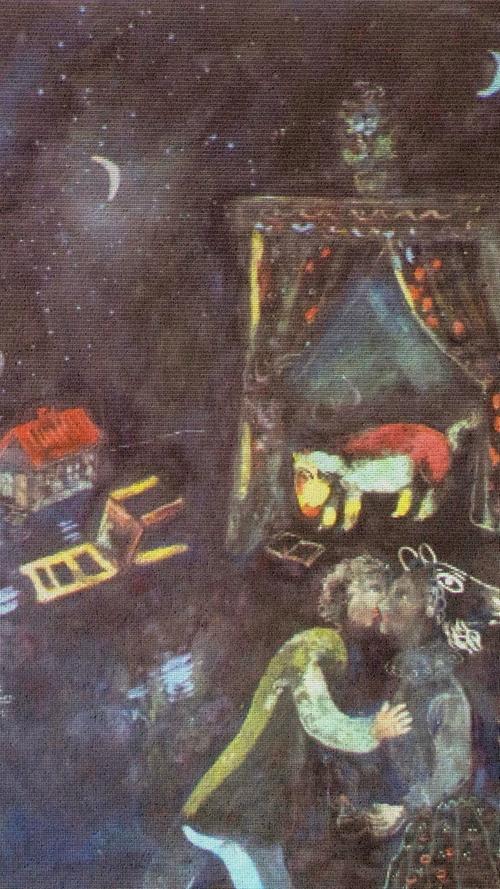Der Maler Marc Chagall (1887 - 1985) wird oft dem Expressionismus zugeschrieben. Sein Gemälde "Allegorische Szene" schien bis zum Sensationsfund für immer verschollen zu sein.
