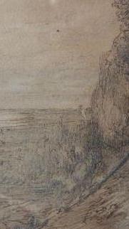 Vom französischen Landschaftsmaler Théodore Rousseau (1812 - 1867) stammt das Bild "Vue de la vallée de la Seine".