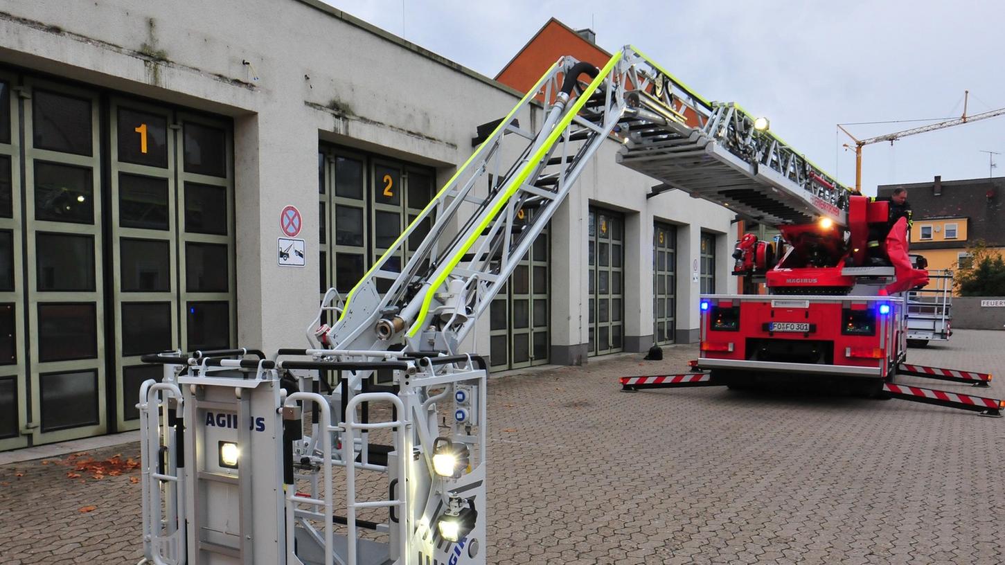 Eine Drehleiter kam zum Einsatz.
Eine Drehleiter kam zum Einsatz.