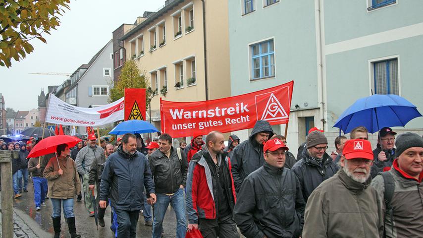 Protestkundgebung zu geplanter Krauss-Maffei-Schließung