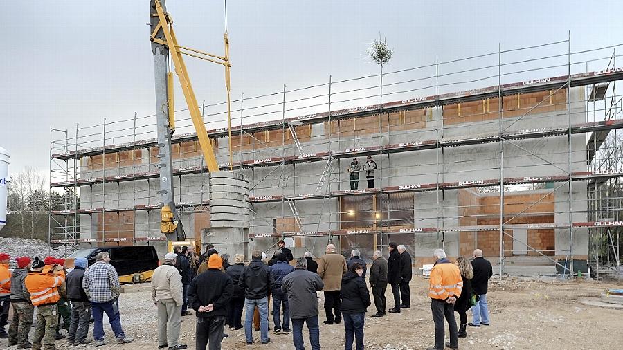 Kläranlage Roth: Richtfest für Halle Kläranlage Roth: Richtfest für Halle