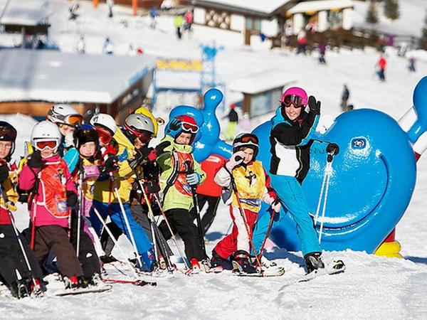 Prima Stimmung beim Kinderskikurs. Prima Stimmung beim Kinderskikurs.