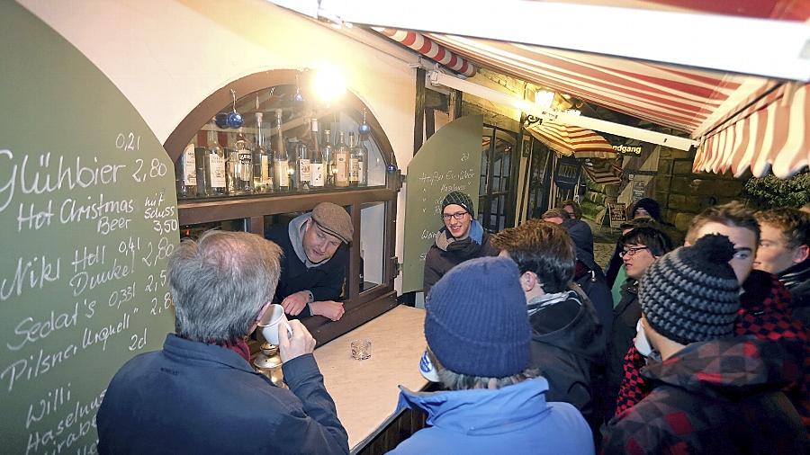 Die wohl kleinste Bar der Stadt Die wohl kleinste Bar der Stadt