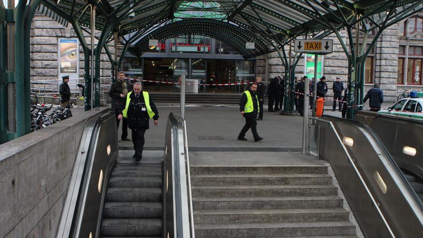 Erneuter Bombenalarm am Hauptbahnhof Nürnberg