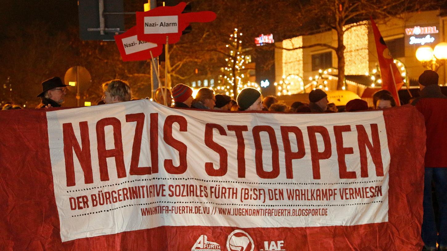 Breiter Protest gegen Neonazi-Kundgebung in Fürth erwartet