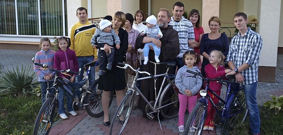 FahrradSpende macht lange Wege in der Ukraine einfacher