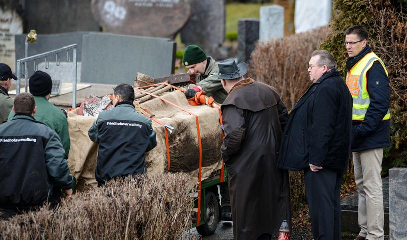 Exhumierung im Fall Peggy: Grab in Lichtenberg geöffnet