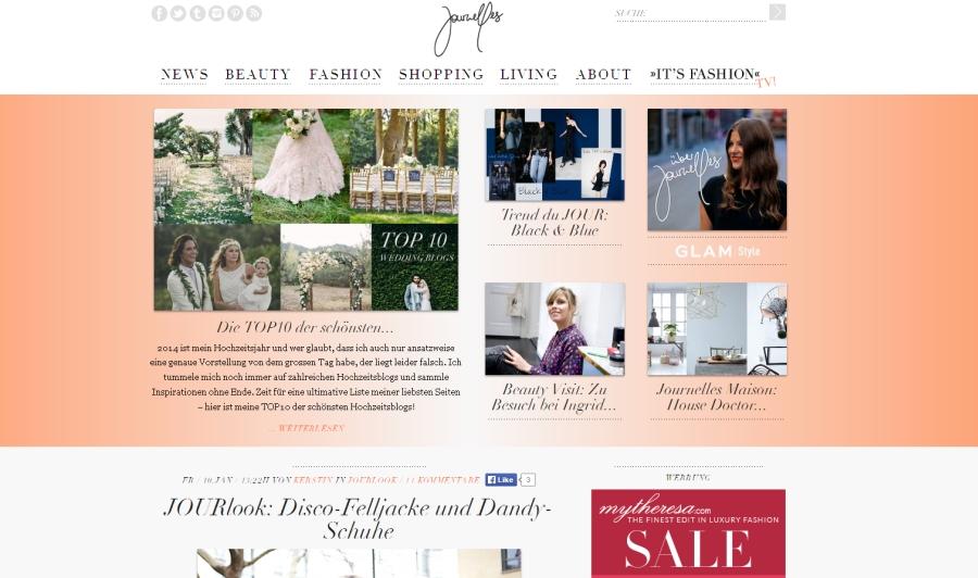 Jessica Wei&szlig;, eine der Mit-Gr&uuml;nderinnen des Blogs LesMads, verlie&szlig; dieses 2011 und gr&uuml;ndete 2012 das Nachfolger-Blog Journelles. Neben Mode behandelt sie darauf auch Beatuy und Lifestyle. Seit M&auml;rz 2013 reist Jessica Wei&szlig; au&szlig;erdem in der Serie "It's Fashion!", die auf EinsPlus ausgestrahlt wird, in verschiedene St&auml;dte auf der ganzen Welt und interviewt Schauspieler, andere Modeblogger und Designer, um die Trends der Modemetropolen zu erkunden.