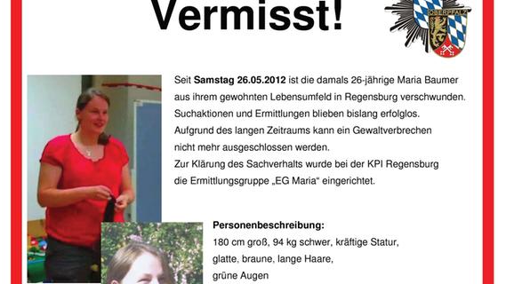 Fall Maria Baumer Kripo Bittet Um Hinweise Neumarkt Nordbayern De