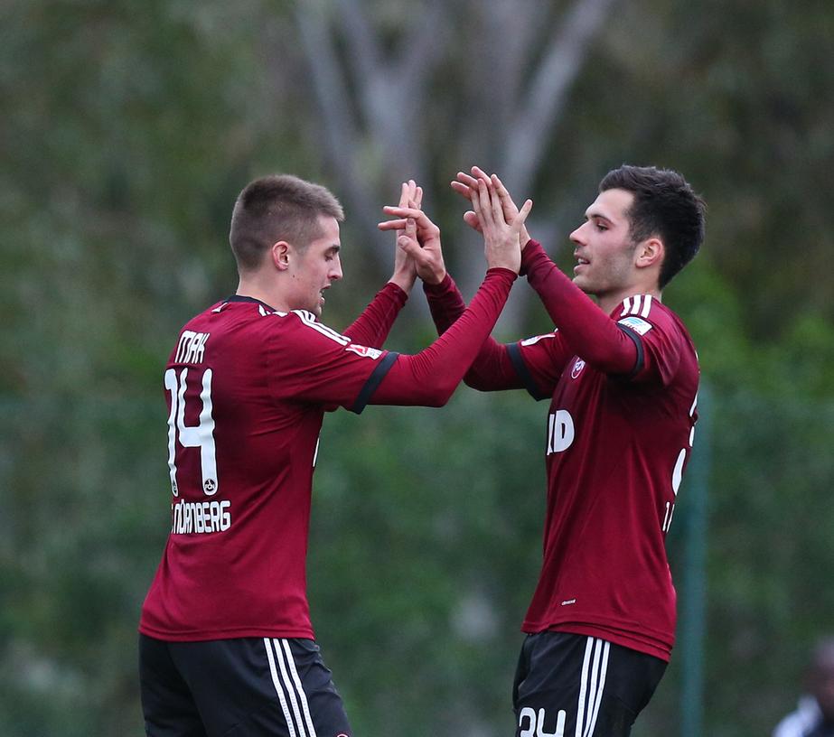 Sieggaranten: Robert Mak und Sebastian Gärtner erzielten die Tore beim 2:1 gegen Luzern.