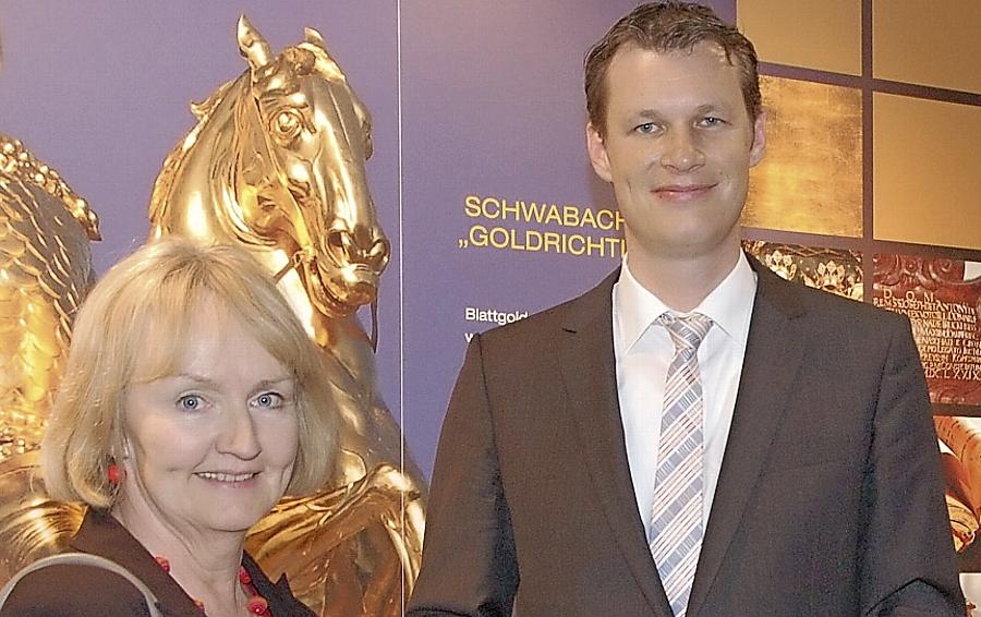 Doris Reinecke und Matthias Thürauf kämpfen um den Bürgermeistersitz im Schwabacher Rathaus.
