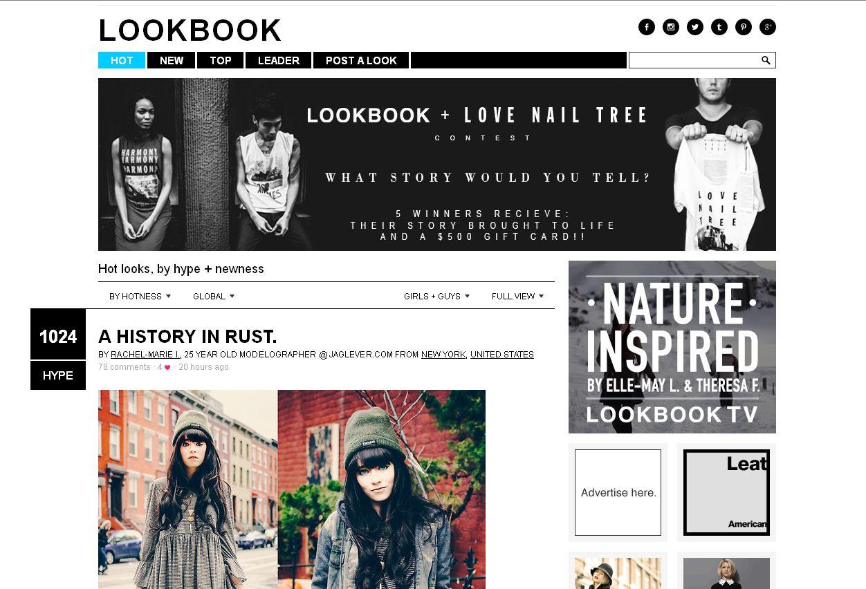 Das Modeblog Lookbook verfolgt ein ganz besonderes Konzept: Jeder kann mitmachen. Inspiriert von den Street-Style-Blogs k&ouml;nnen Nutzer Fotos zu den Themen Mode, Kunst, Fotografie und Design einsenden. So entsteht ein vielf&auml;ltig-individueller, internationaler Stilmix.