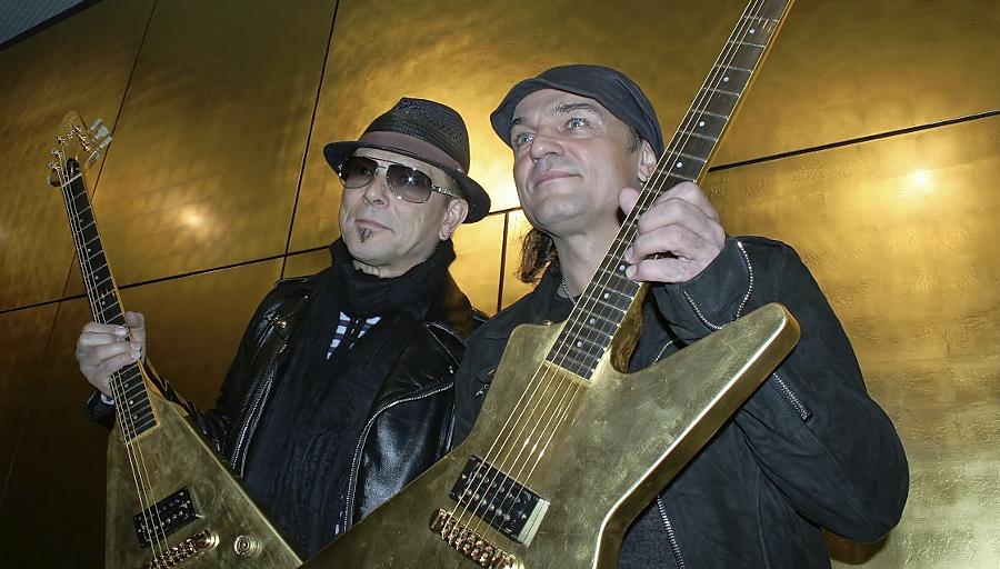 Goldiges Geschenk für die Scorpions Goldiges Geschenk für die Scorpions