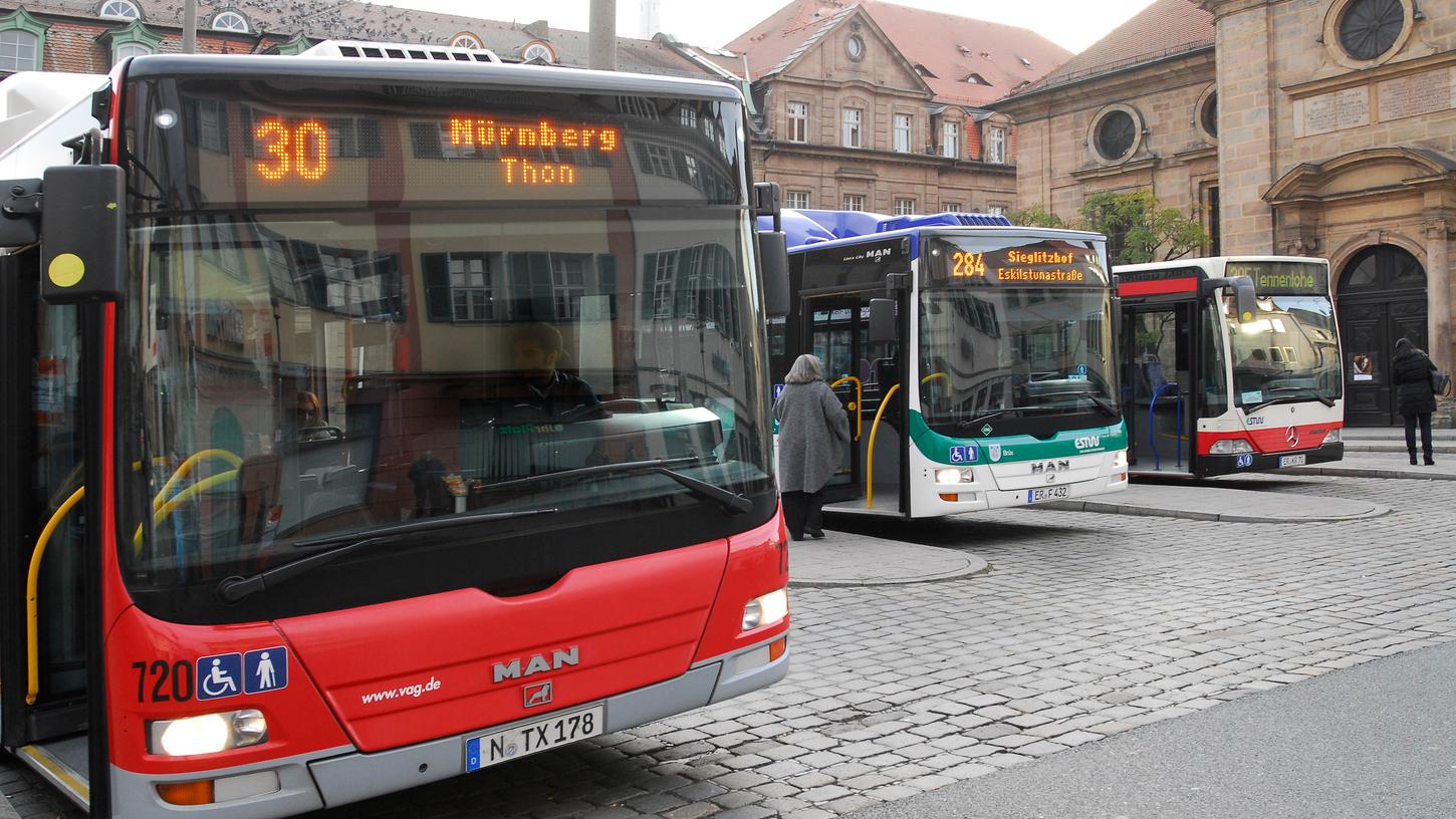 Kann man in Erlangen bald Bus fahren für lau?