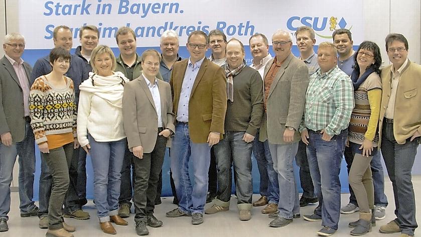 CSU Abenberg: Alle Stadtratsmitglieder sind mit von der Partie