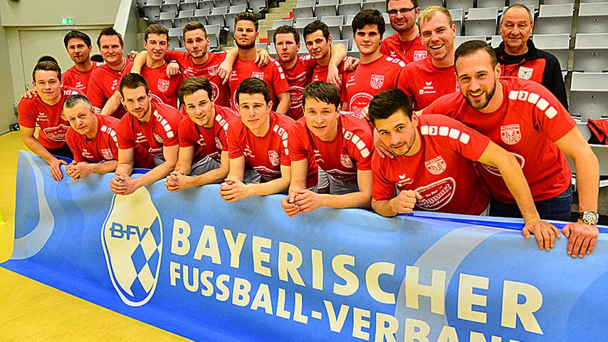 Bilder von der Bayerischen Hallenfußball-Meisterschaft mit dem TSV 1860 Weißenburg