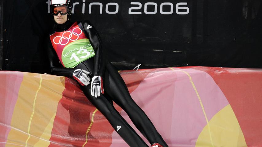Bei seinen dritten Olympischen Spielen 2006 in Turin konnte Martin Schmitt nicht die von ihm gewünschte Leistung abrufen. Er blieb ohne Medaille.