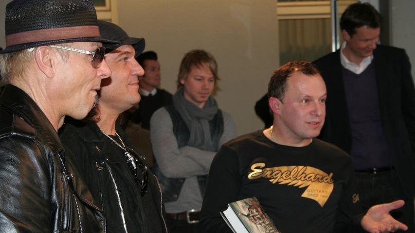 Weltstars in Schwabach: Die Scorpions-Gitarristen