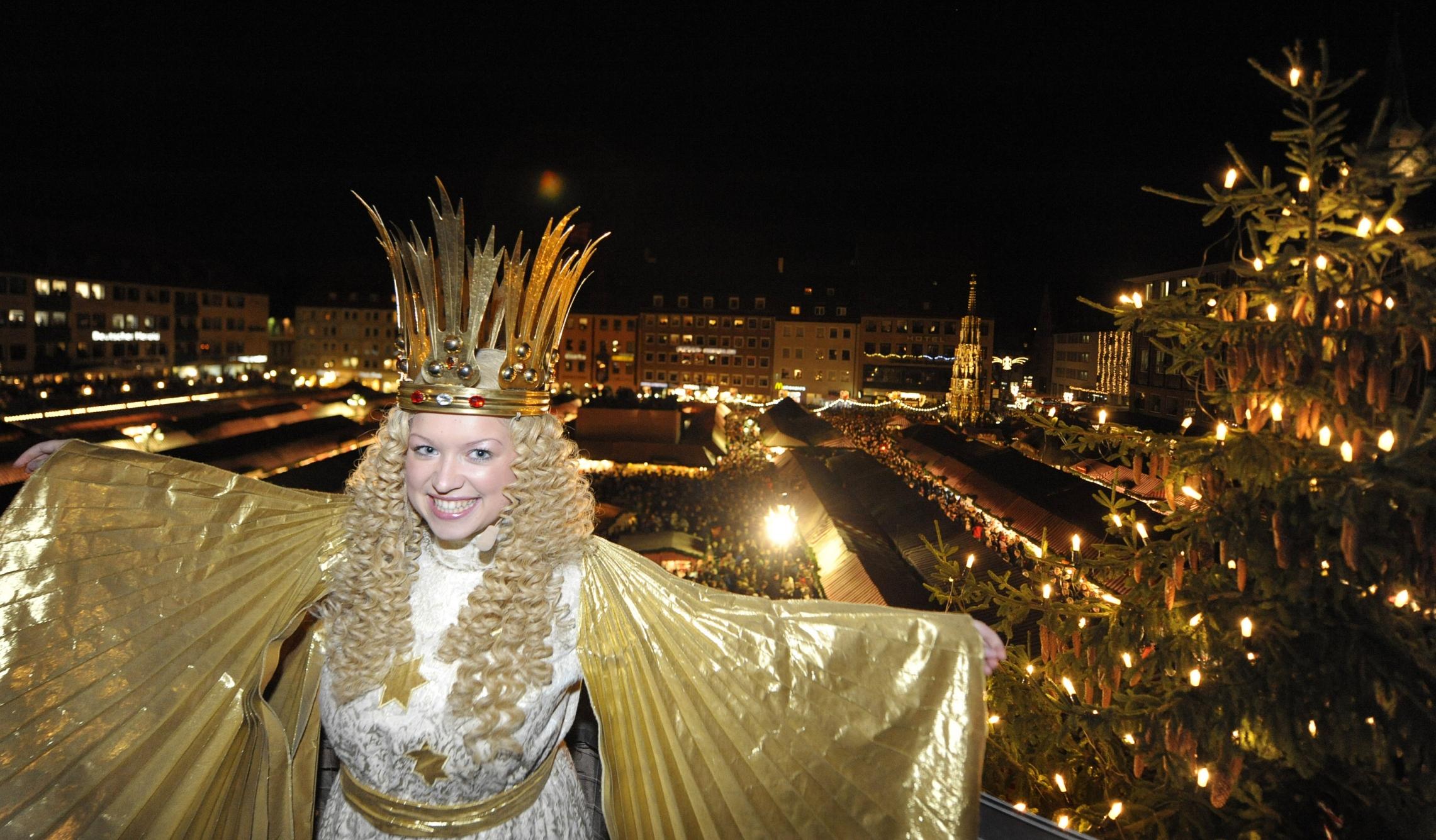 Apropos Weihnachten: Wir haben den berühmtesten Weihnachts..., äh Christkindlesmarkt der Welt.