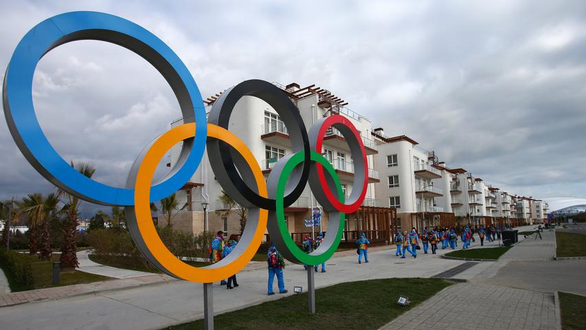 So hausen die Athleten im Olympischen Dorf von Sotschi