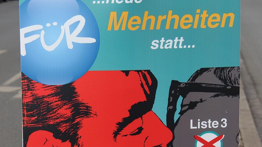 Sie prägen das Stadtbild: Die Plakate zur Kommunalwahl Sie prägen das Stadtbild: Die Plakate zur Kommunalwahl