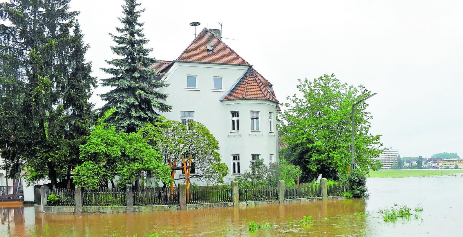 Thalermühle steht das Wasser bis zum Hals