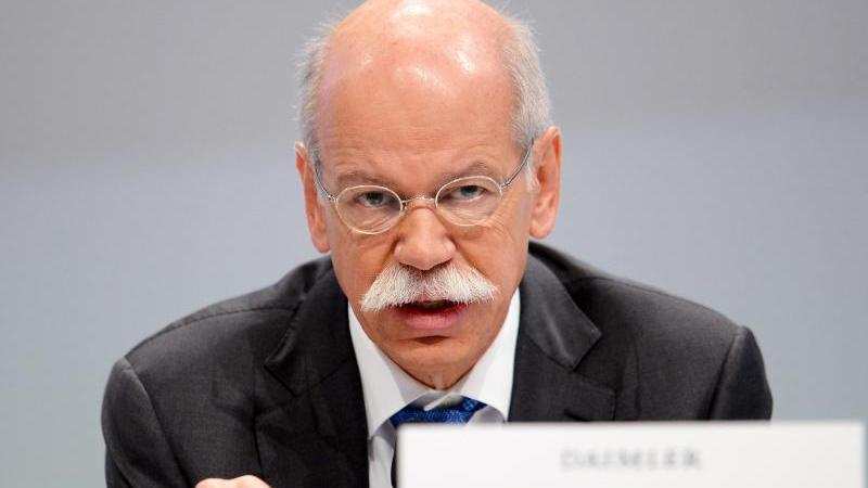 Wird in Berlin eine Menge erklären müssen - Daimler-Chef Dieter Zetsche.