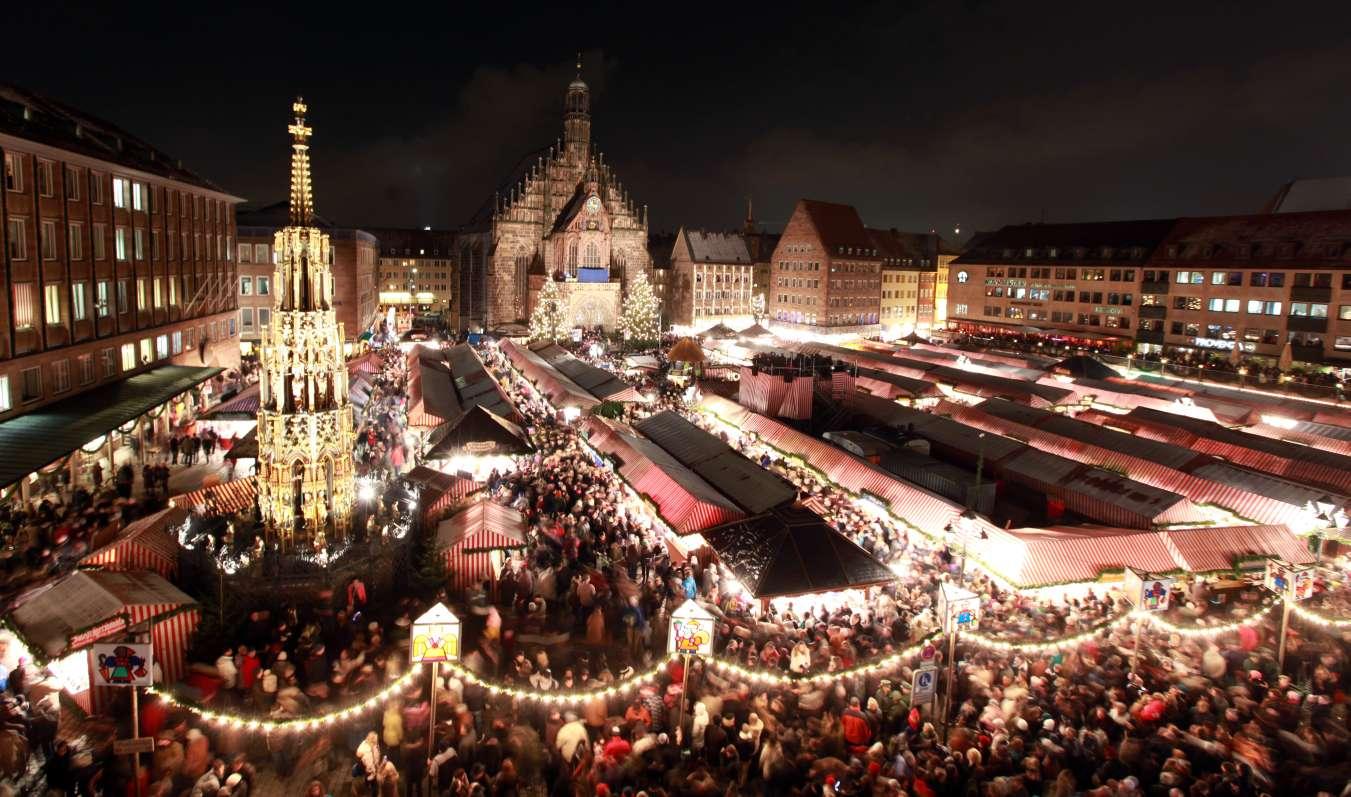 Der Nürnberger Christkindlesmarkt Ist Eröffnet | Nordbayern