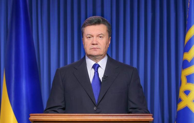 ...pro-russischen Präsidenten Viktor Janukowitsch. Zuvor hatte die Regierung überraschend ein Assoziierungsabkommen mit der EU gestoppt.