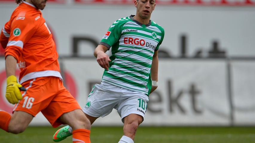 3:0 gegen Erfurt: Fürths Djurdjic feiert Comeback im Test